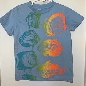 Lucky Fish t-shirt, size 4.